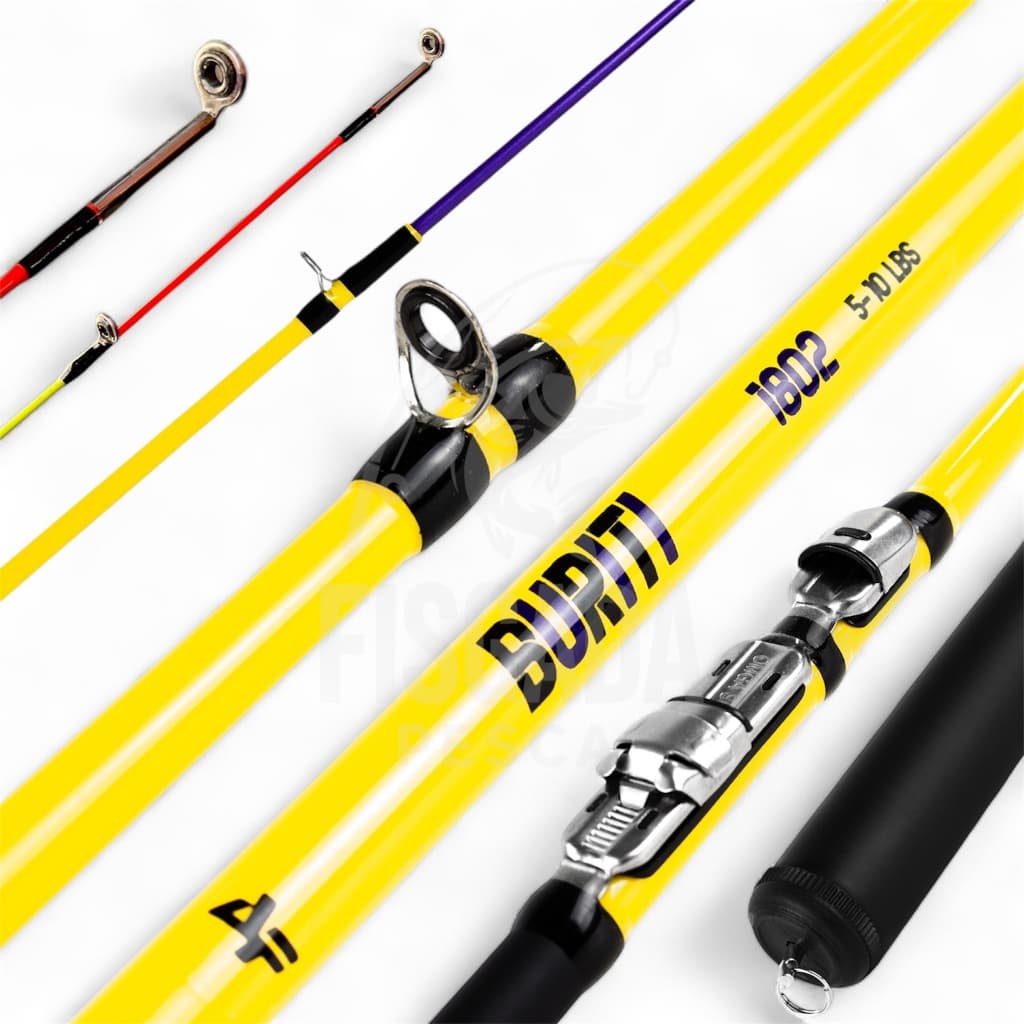 Vara de Pesca Ultra Light Buriti Albatroz 5-10 LBS Super Senvivel Tilápia Piapara Piau etc