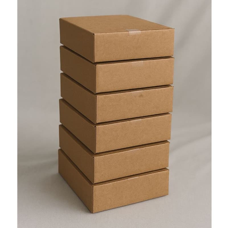 Kit 10 UN Caixa Embalagem Kraft 16x11x5,5 Para Envios Lembrancinhas Mimos Presentes Caixa Papelão