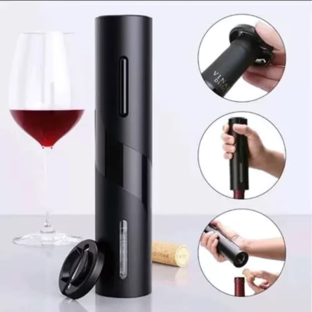 Saca Rolhas Abridor De Vinho Garrafa Automático Elétrico