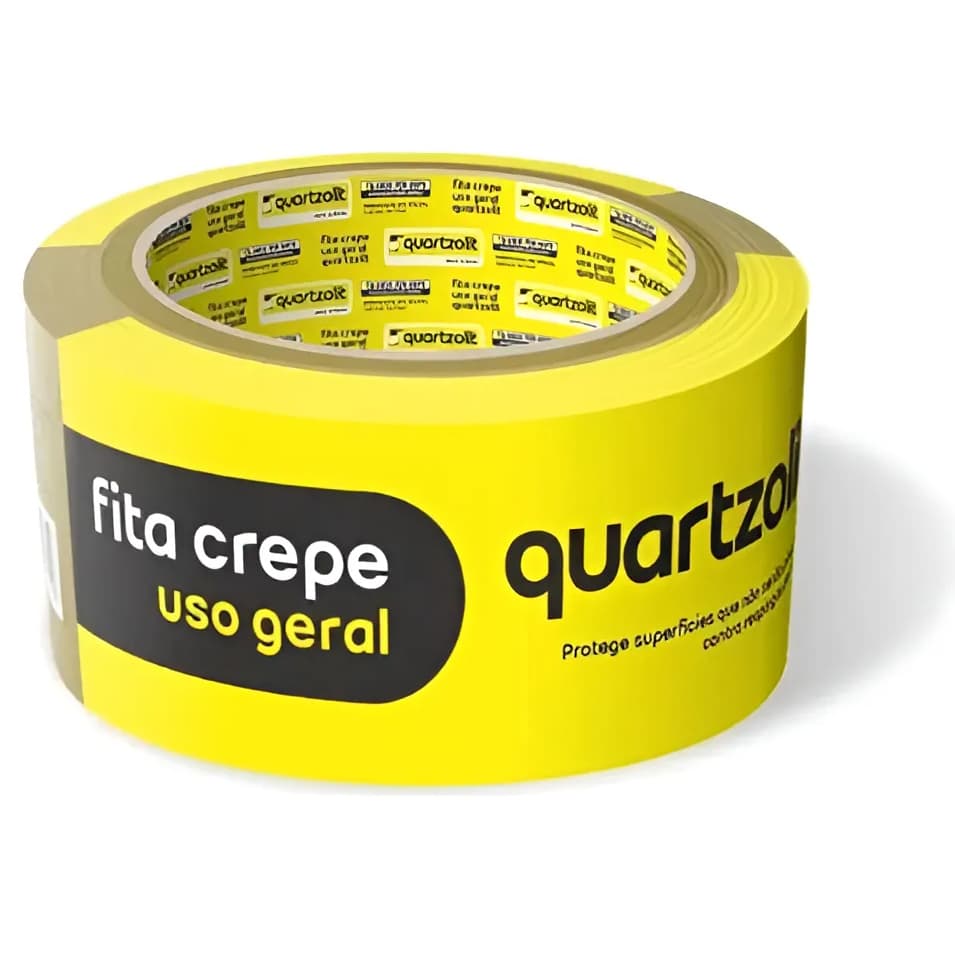 Fita Crepe Larga 48x50 Multiuso Quartzolit