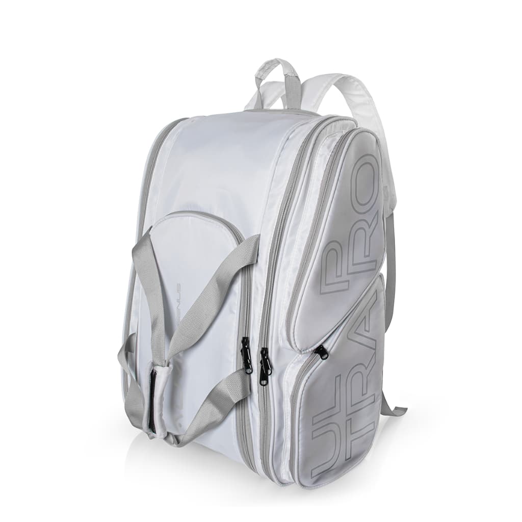 Raqueteira Pro Beach Tennis Branca 4 Raquetes Alma Genius