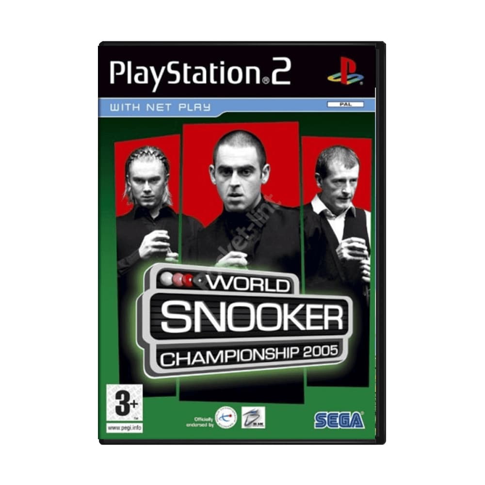 World Snooker Championship 2005 Europeu (Mídia Física) - para PS2 (Seminovo)