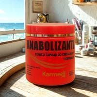Tônico Crescimento Capilar  Karmeell Hair Vitamina F 500g Fortalecedor Anti Queda Original