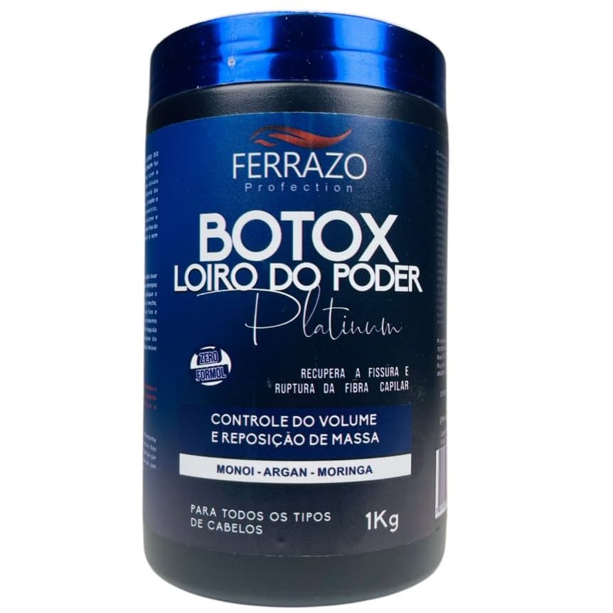 Redutor de Volume Btx Loiro do Poder Zero Formol 1Kg Ferrazo Profection