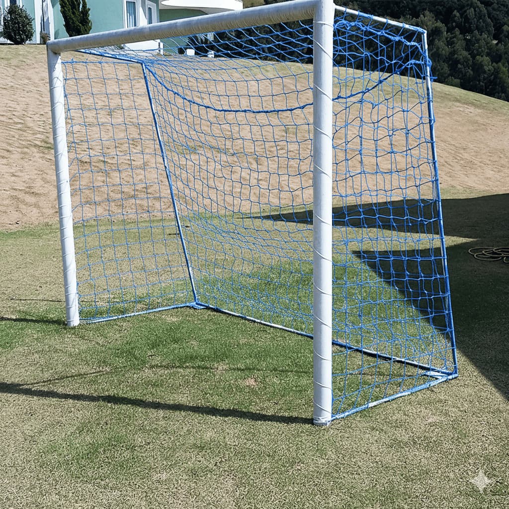 Rede De Gol Futebol Society Suiço 5 Metros Fio 4 - Véu - Pronta Entrega