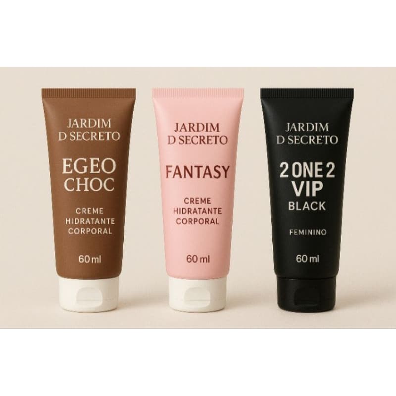 Kit 3 Hidratante Corporal Jardim D’ Secreto – Toque Aveludado e Perfume Duradouro
