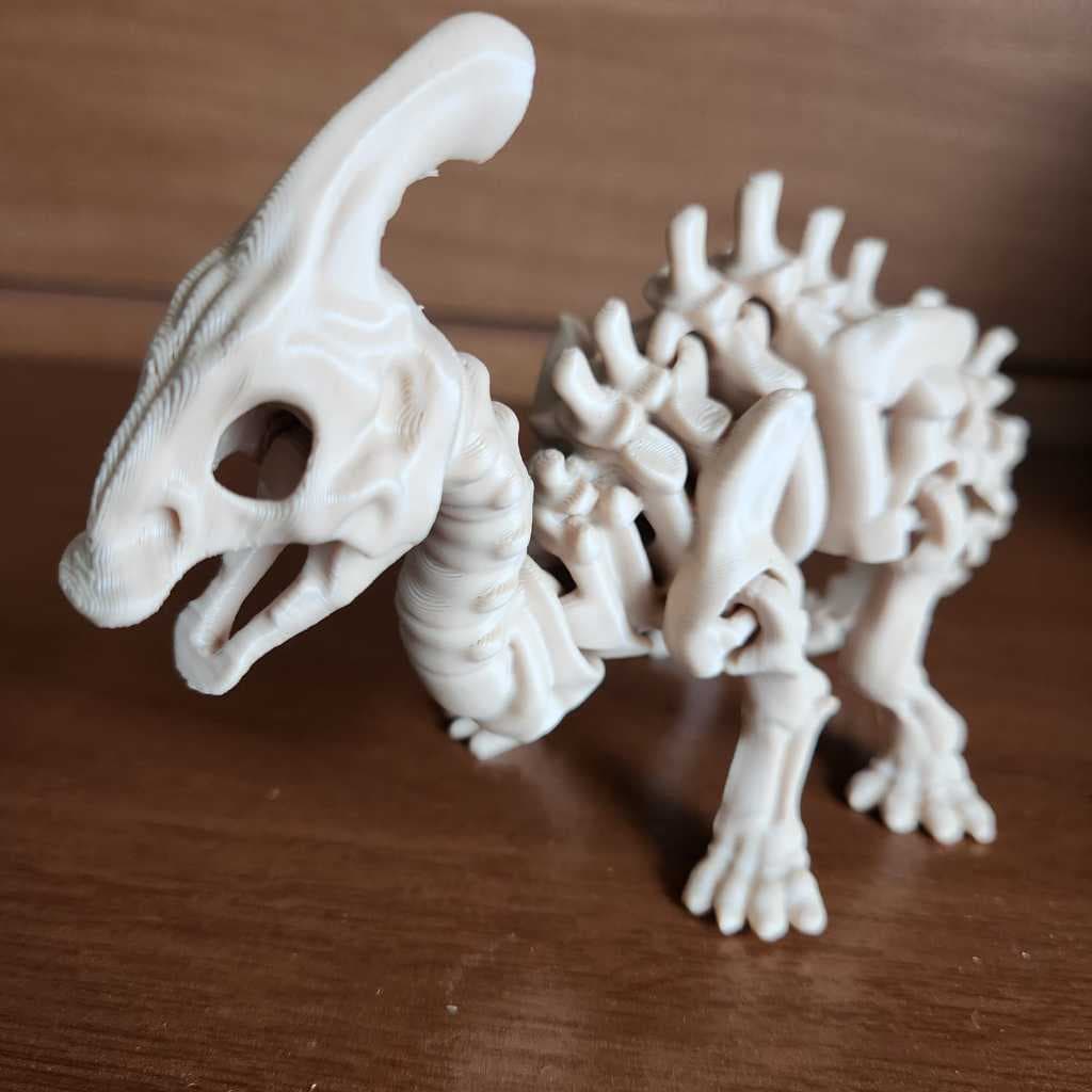 Dinossauro articulado Parasaurolophus brinquedo