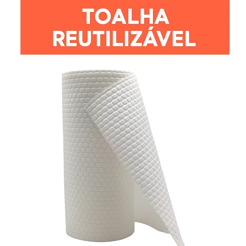 Toalhas Reutilizáveis Wiper Multiuso com 150 Uni. Vilty Care