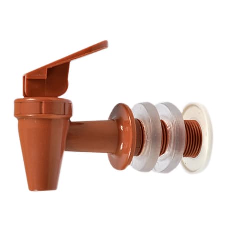 TORNEIRA ABS PARA FILTRO AGELUX MARROM 2030