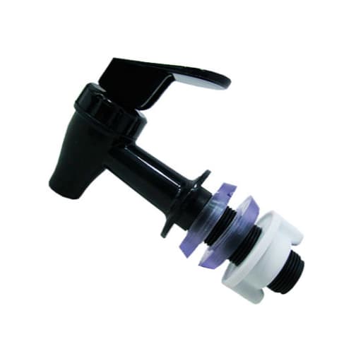 TORNEIRA ABS PARA FILTRO AGELUX  PRETA