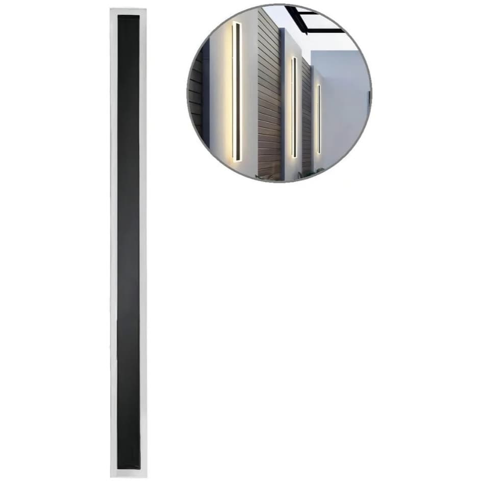 Arandela Externa Linear Borda Luminosa Fachada Led Bet