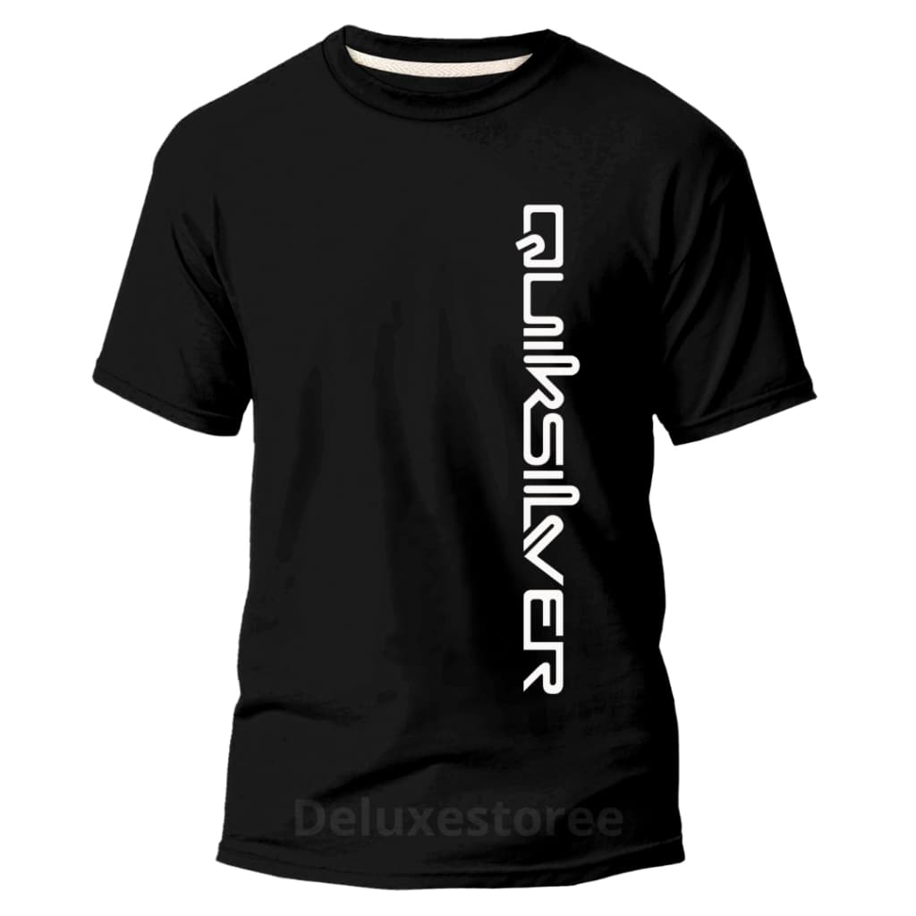 Camisa Masculina Unissex Quiksilver Grande Lateral Verão Caminhada Academia