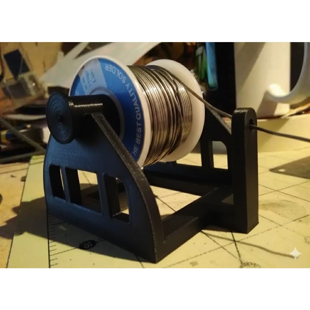 Suporte Para Rolo de Estanho Soldagem