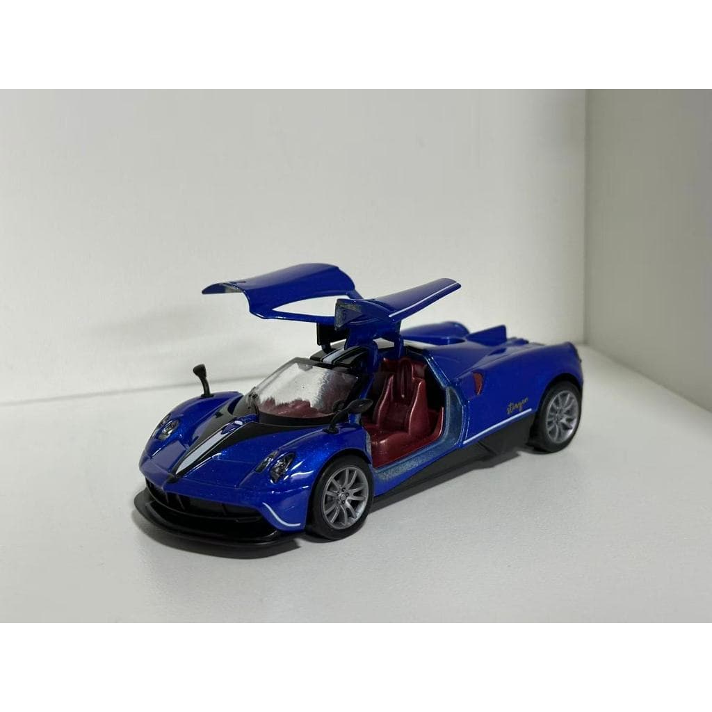 Miniatura Pagani Huayra Dinastia Carrinho Esportivo De Metal Fricção Abre As Portas Minia