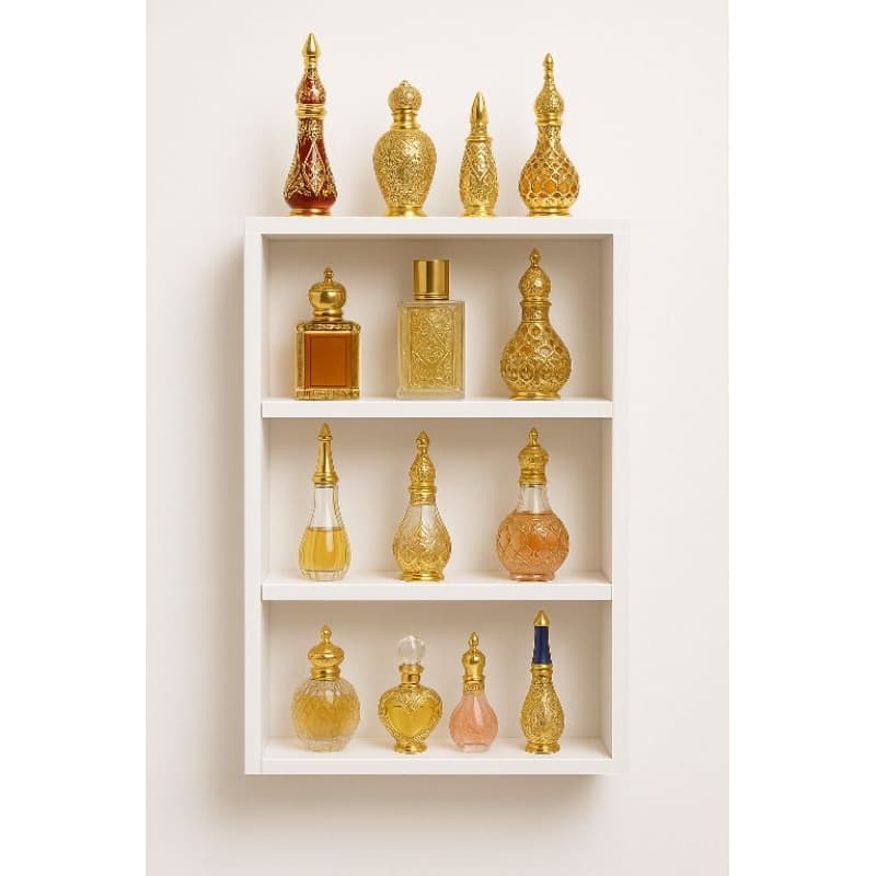 Expositor para perfumes Árabes 7 cm de profundidade