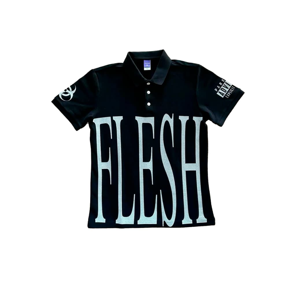 Camisa Polo Piquet Flesh Only Here for the Money Streetwear