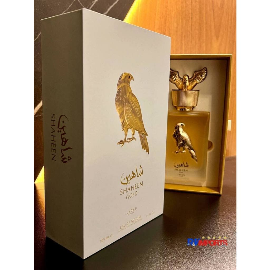 Shaheen Gold- Lattafa  – Luxo Intenso, Aromas Únicos!