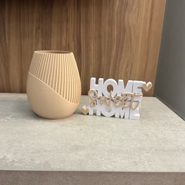 ✨ Conjunto Vaso e Letreiro Decorativo ✨