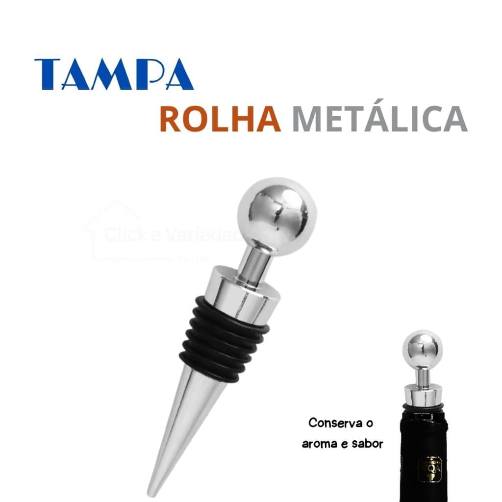 Tampa Rolha Para Garrafa De Vinho