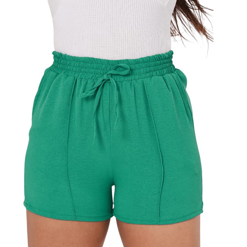 Short Feminino Duna Leve Basico Verão Praia
