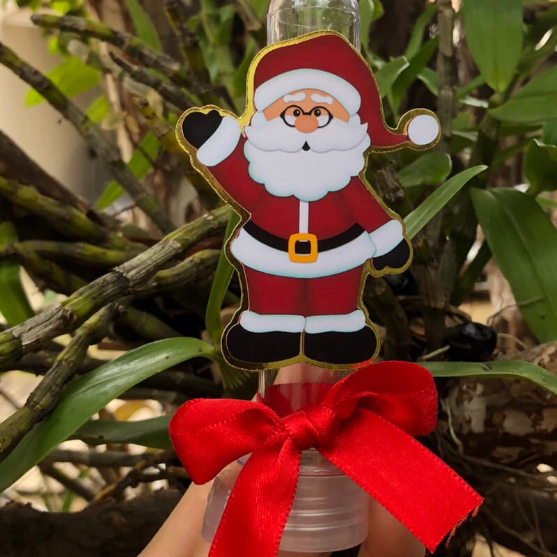 PAPAI NOEL - APLIQUE TUBETE PAPAI NOEL - APLIQUE DE NATAL - LEMBRANCINHA DE NATAL - DECORAÇÃO NATAL
