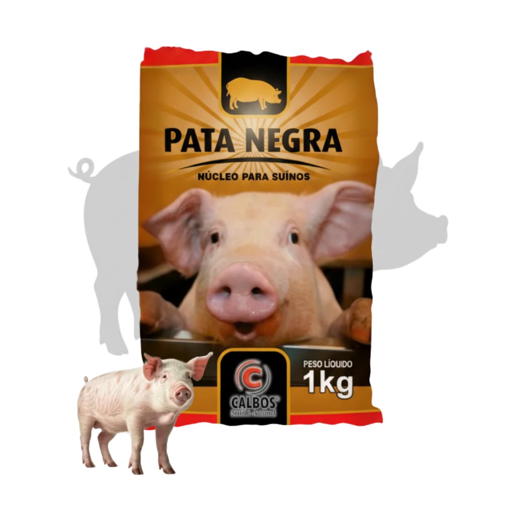 Núcleo Pata Negra 1kg Calbos Suplementação Para Porcos