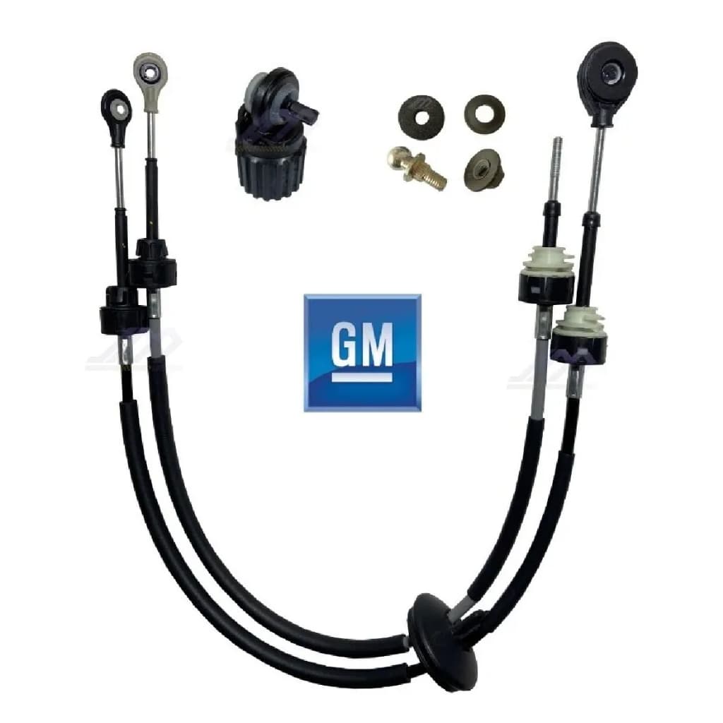 Par Cabo Engate Seleção Cambio Trambulador Gm Corsa Celta Prisma Classic 2005 ate 2013 Original Gm