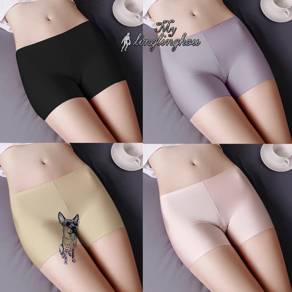 1/2/3/4/5 Calcinhas Box Corte Laser Sem Costura   Boxer/1167