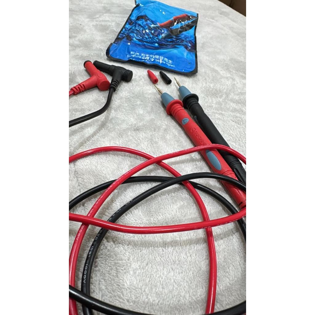 Cabo Teste SS-024 – Ponta Agulha Extra Fino – Multímetro