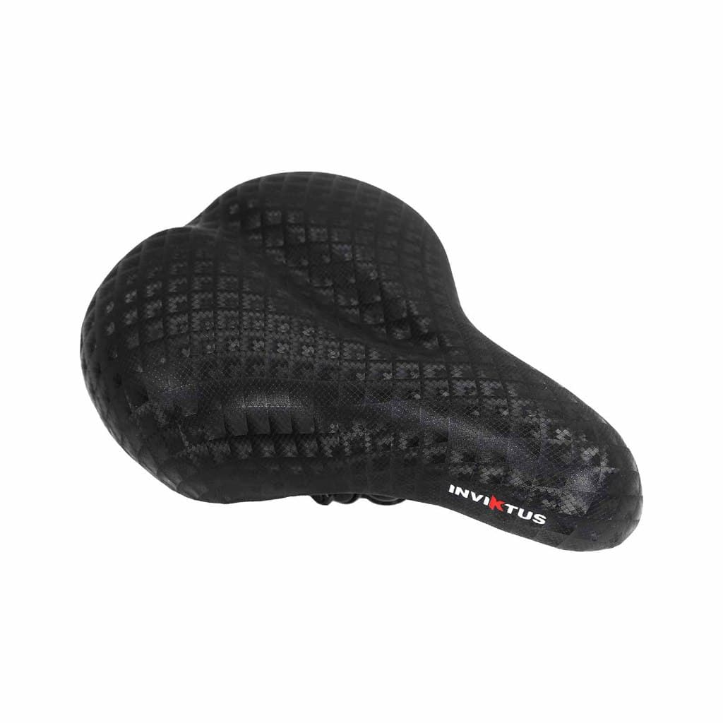Selim 2 molas confortável macio Spider Preto