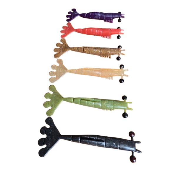 ISCA CAMARÃO ARTIFICIAL SILICONE 17cm CHUMBADA OFICIAL