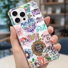 CAPINHA CAPA TRANSPARENTE RESISTENTE TPU  LOVEJESUS LOVE IPHONE XR 11 12 13 14 15 16 ProMAX 14 15 16