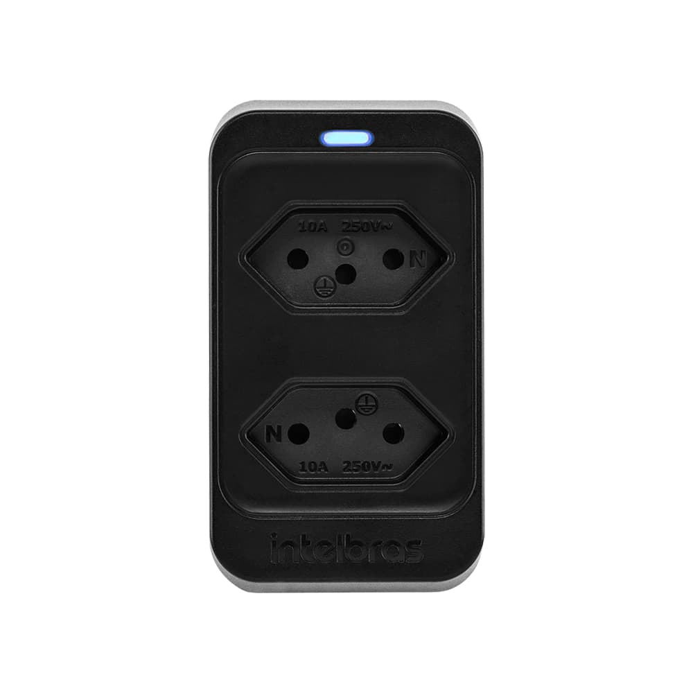 Tomada de Proteção Contra Surtos - Dispositivo Protetor Contra Surtos Elétricos Intelbras Eps302