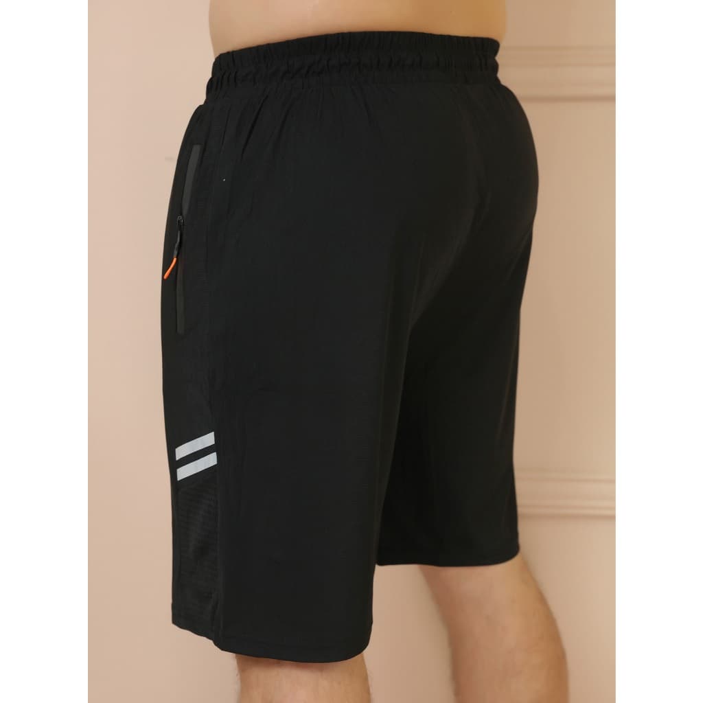 Calções desportivos / com bolsos com fecho de correr / com elastano / secagem rápida e respiráveis ​​/ altamente elástic
