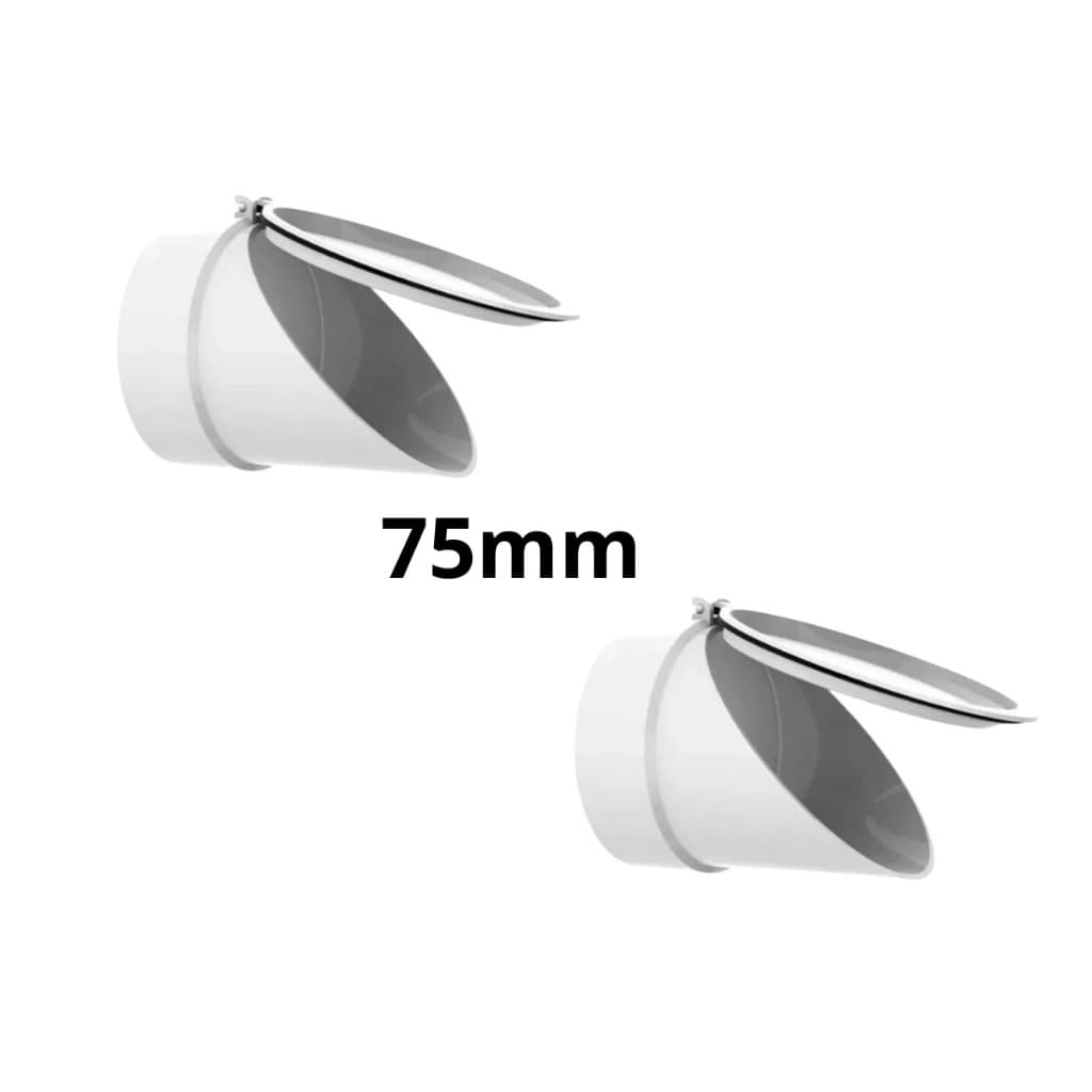 Kit 2 Válvula de Retenção Valeplast 75mm – Controle de Fluxo e Segurança
