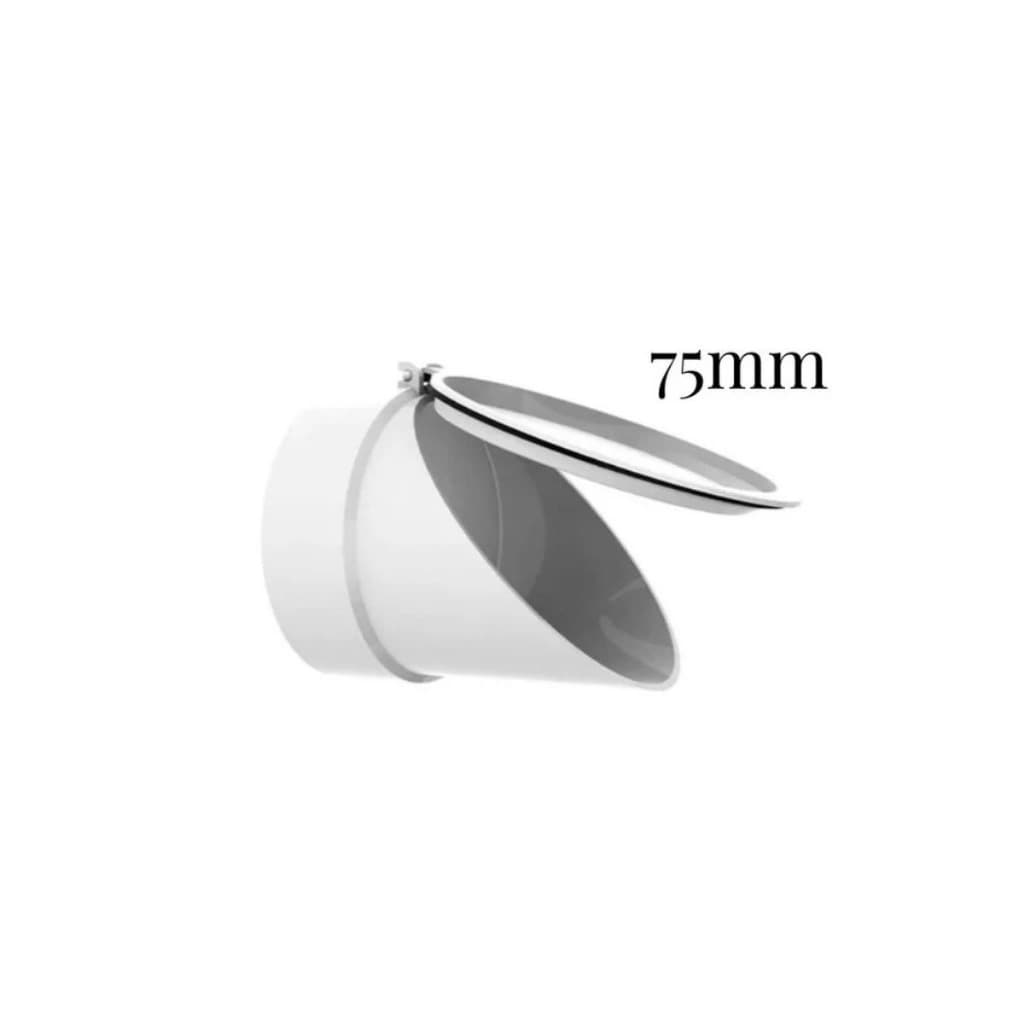 Válvula de Retenção 75mm Valeplast – Evita Refluxo e Mau Cheiro