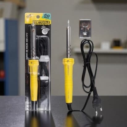 Ferro De Solda Luxo Estanho Profissional Suporte 60w 127v Envio Imediato