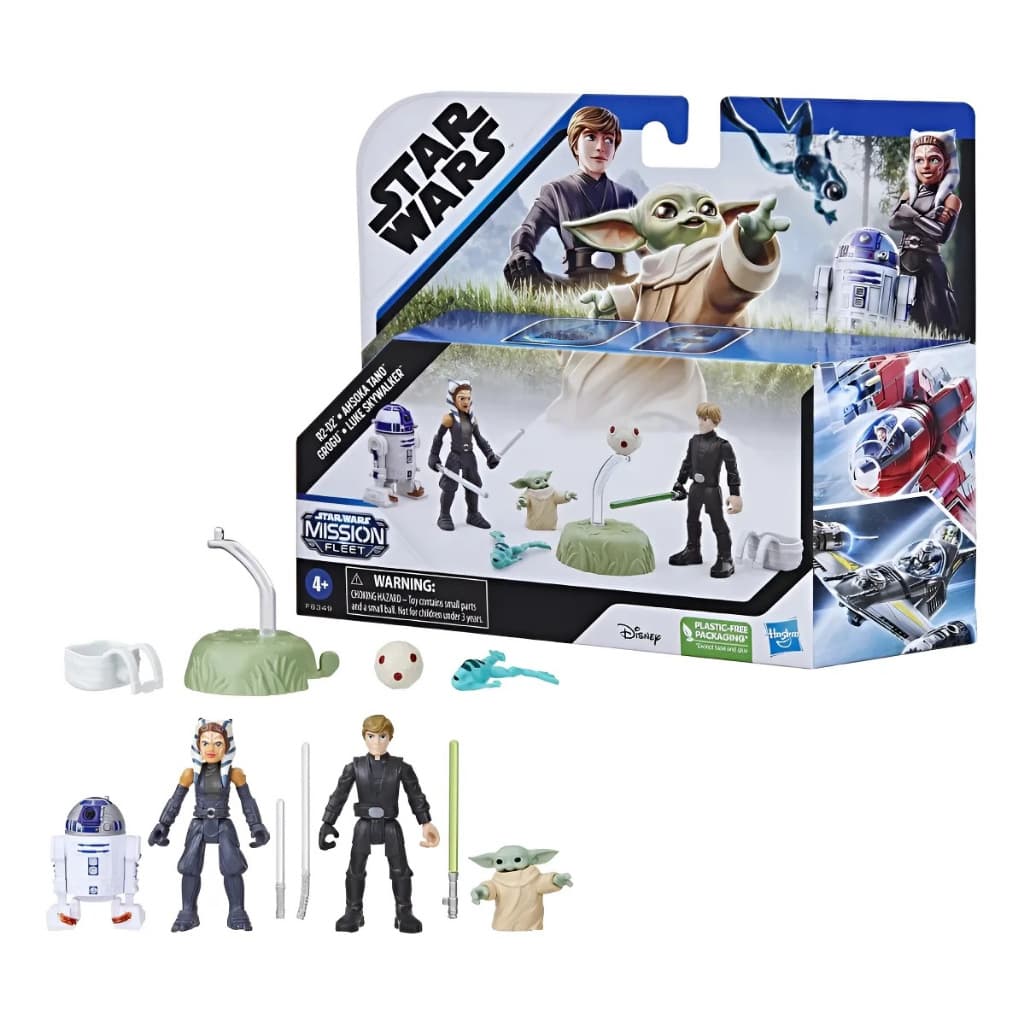 Bonecos De Ação Star Wars Luke Groku R2 - D2 Ahsoka 6,35 Cm
