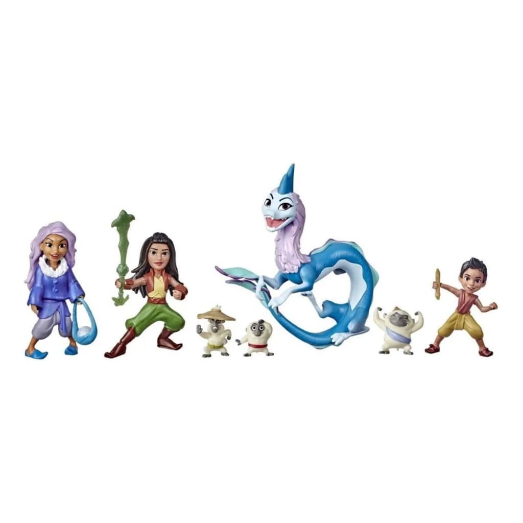 Dysney Raya E O Último Dragão Kumandra + Acessórios