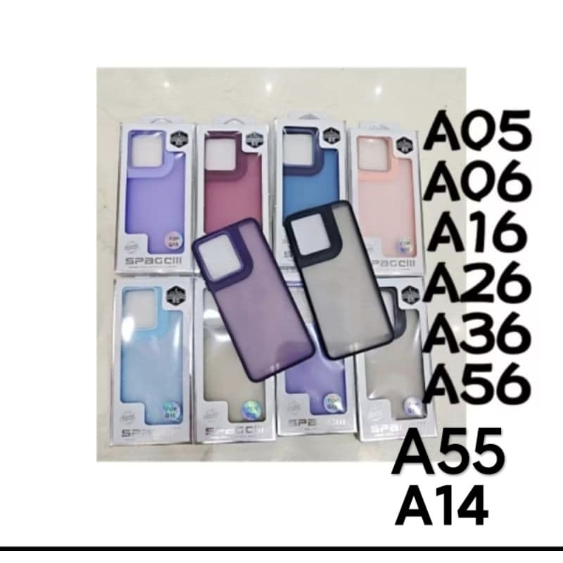 Capa space Aclínico fosca para Samsung A05 A06 A16 A26 A36 A56 A54 A14