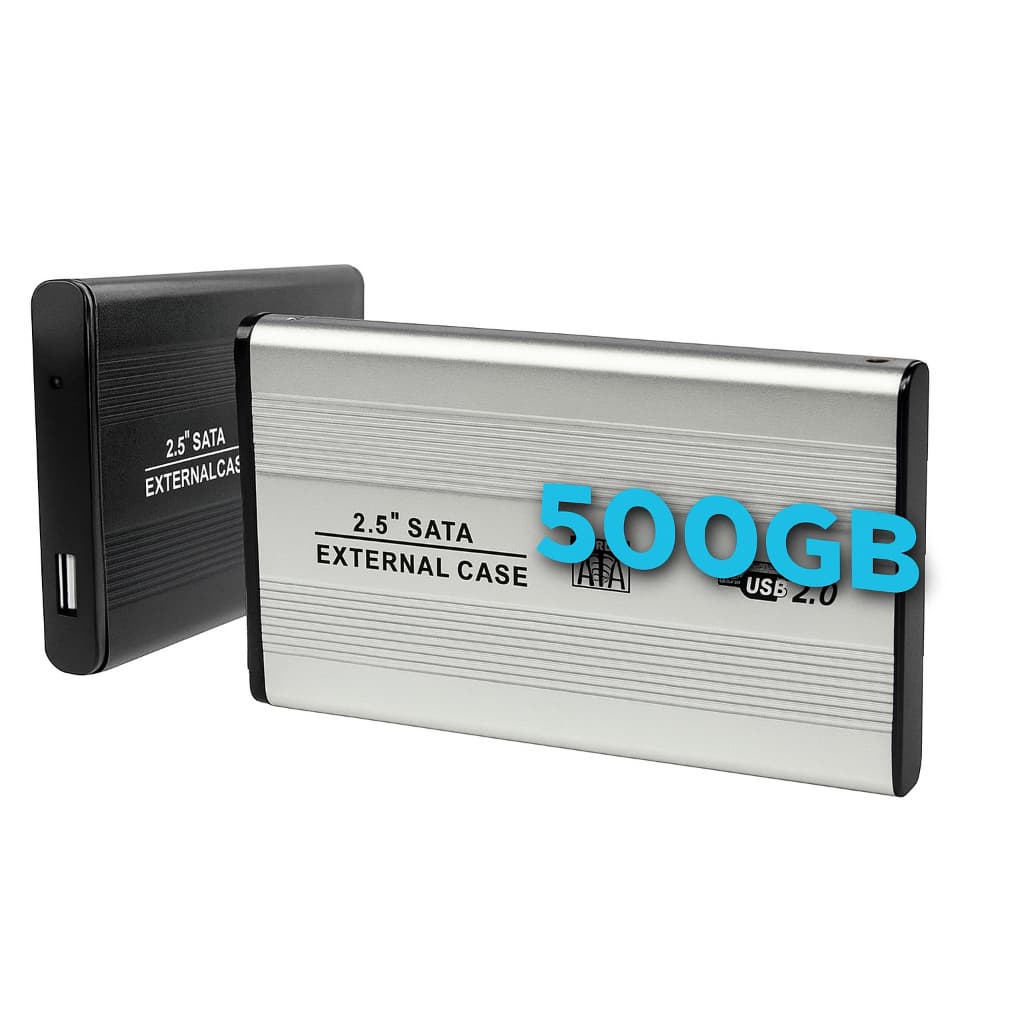 Hd Externo Exbom 500gb Yutek Usb 2.0 / Mac / Pc