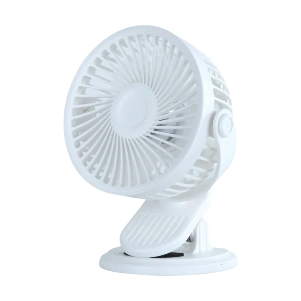 Mini Ventilador Portátil Fan Recarregável | Com 3 Velocidades | Resistente | 1 a 2 horas contínuas