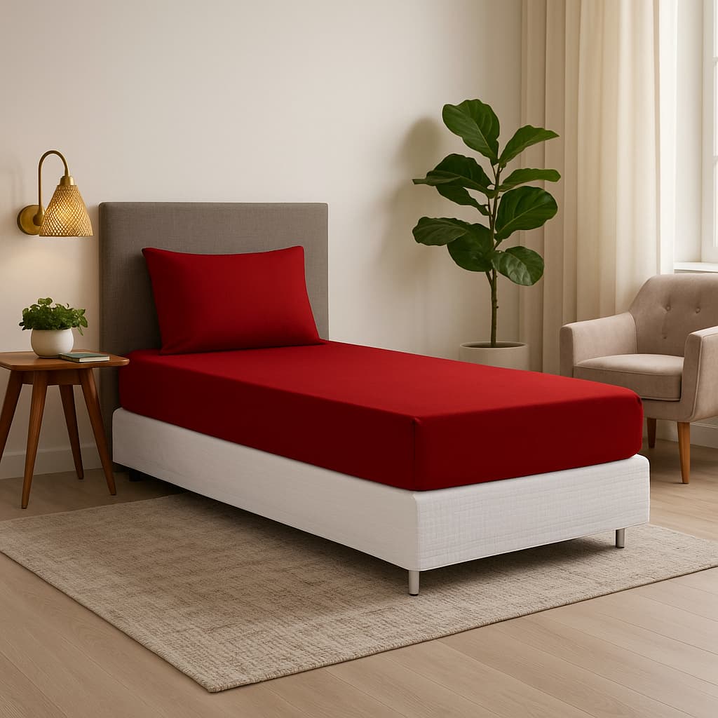 Kit Jogo de Cama Solteiro 2 Peças (Lençol + Fronha) com Elástico Alta Qualidade Envio Rápido