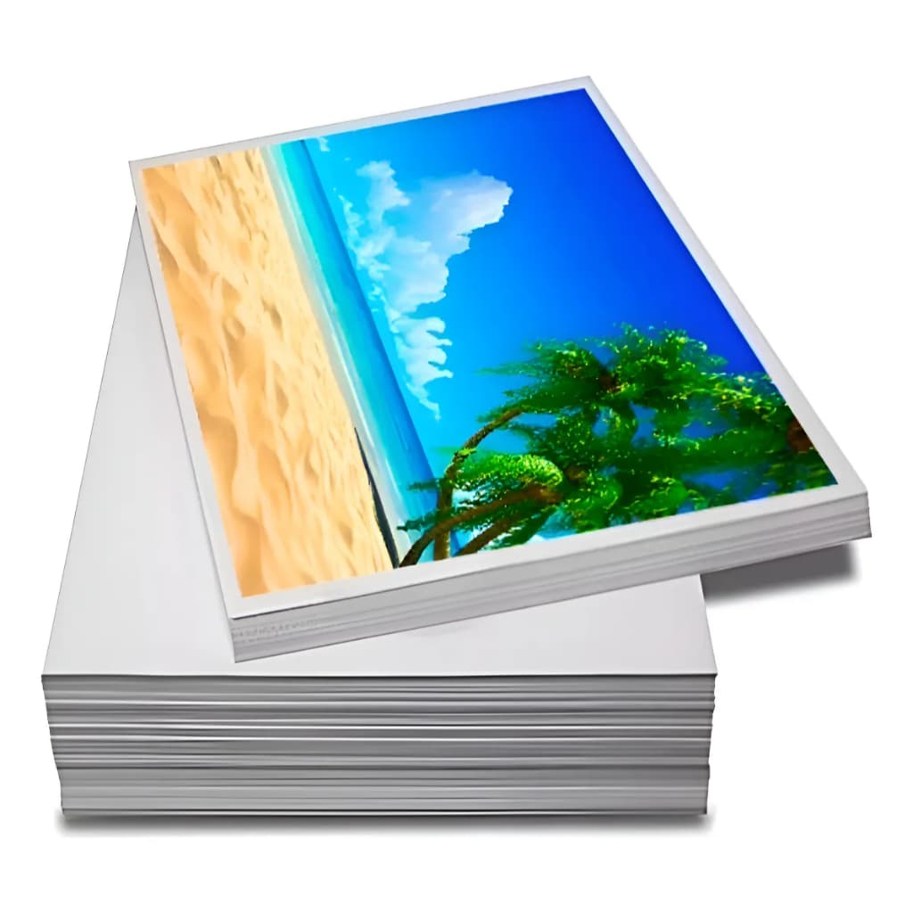 200 Folhas Papel Fotográfico 180g A4 Brilhoso Glossy À Prova D' Água