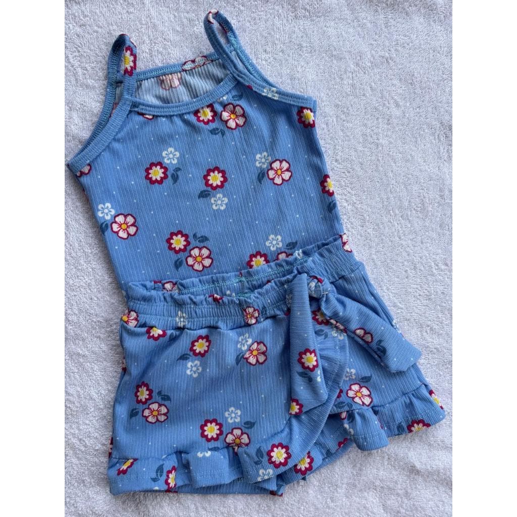 conjunto infantil feminino verão menina bebê 1 a 3 anos estampado