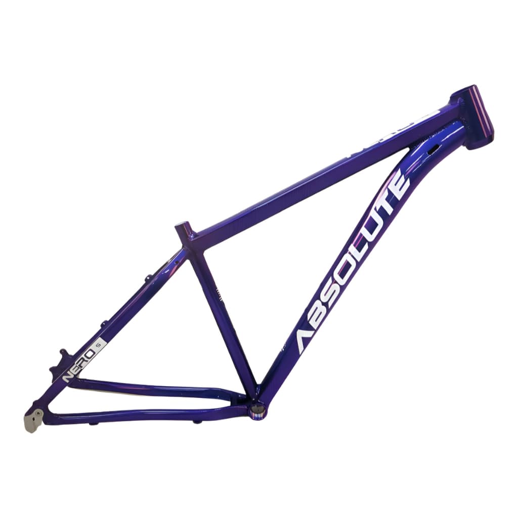 Quadro Absolute Nero 5 Modelo Mtb Bicicleta Cor Cor Roxo Metálico Tamanho Del Quadro 17