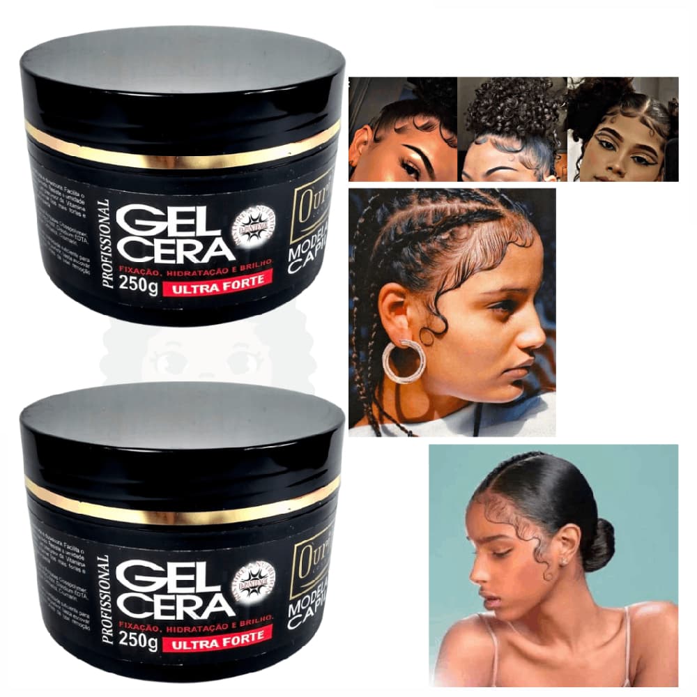 Gel Cera Capilar Ultra Forte Ouribel 250g