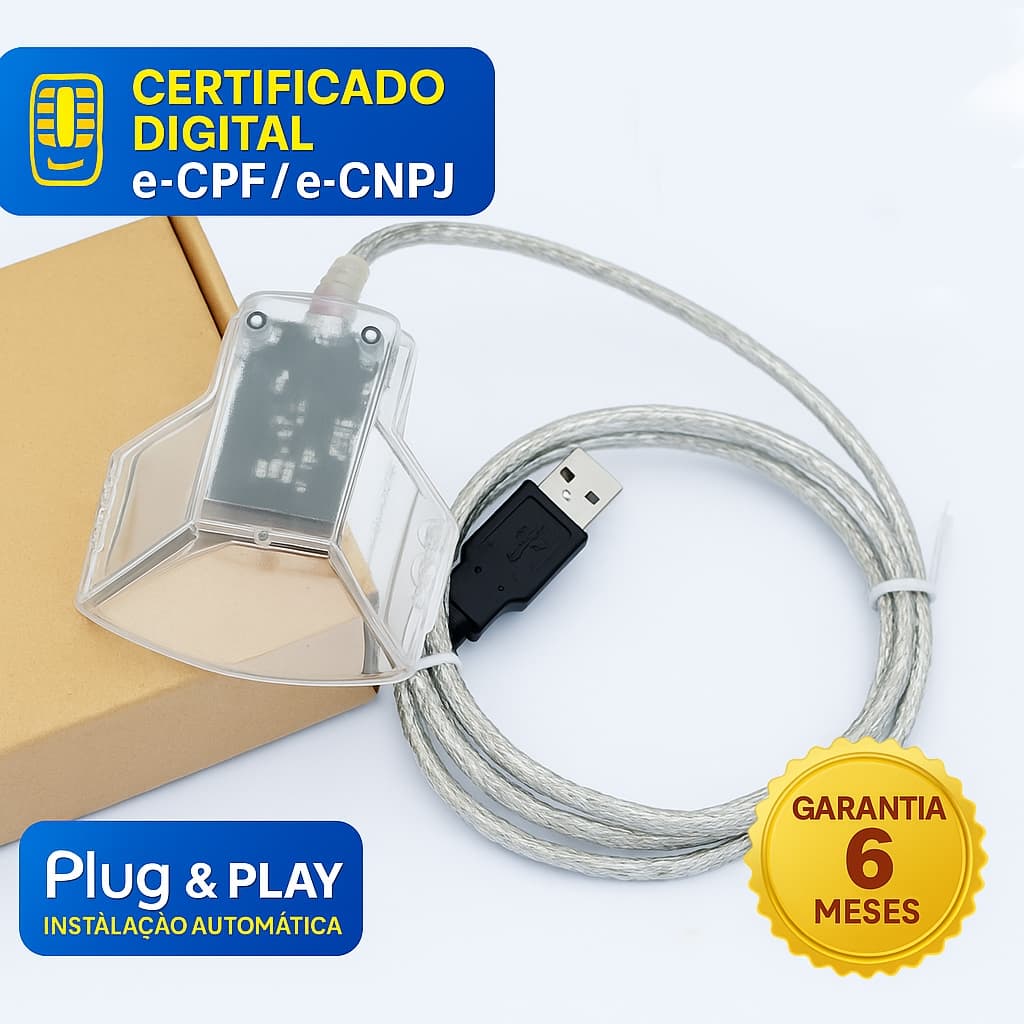 Leitor Gemalto Para Certificado Digital Gempc Tr Usb