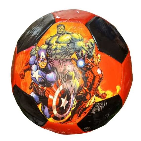 Bola Infantil couro sintético Avengers bola de futebol
