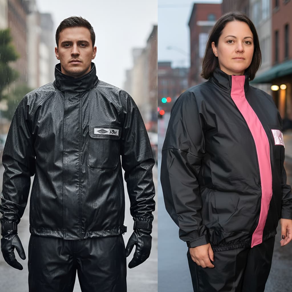 Capa de Chuva Jaqueta e Calça Motoboy Motociclista Poliéster Moto